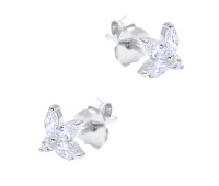 Gorgeous CZ Stone Silver Stud Earring STS-5056